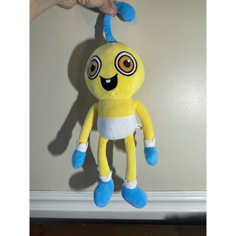 Poppy Playtime Baby Long Legs Plush Yellow Blue Stuffed Toy 15 inch